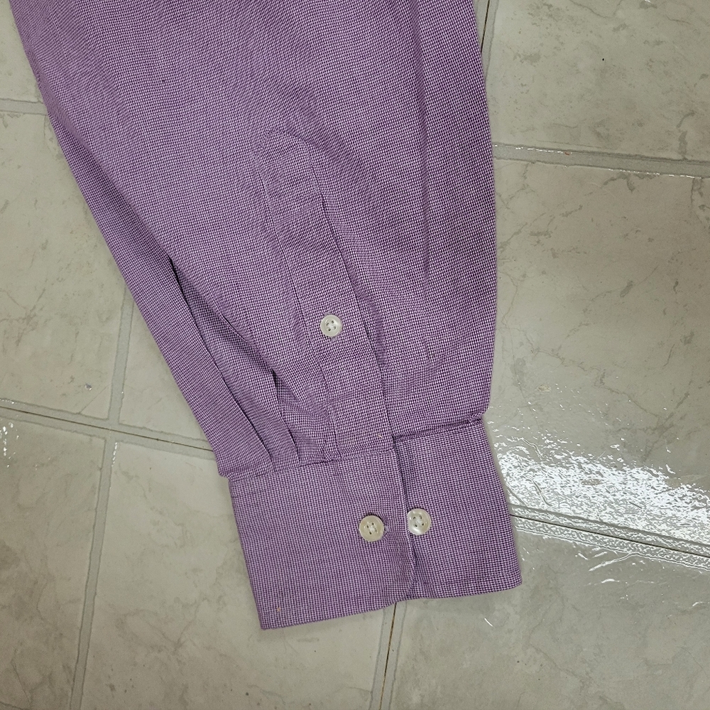 Men's Chaps Essential / Wrinkle Free Regular Fit Size XXL 18-18 1/2 36/37 - Picture 7 of 7